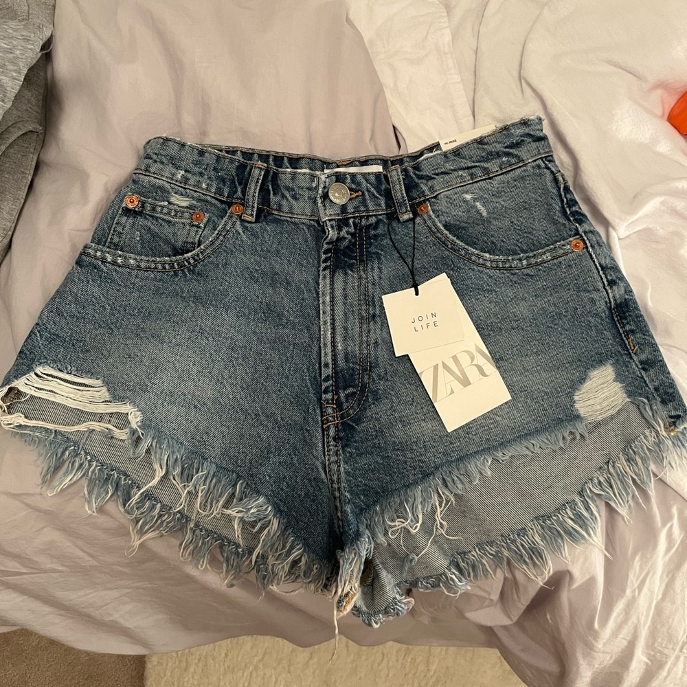 ZARA Jean Shorts